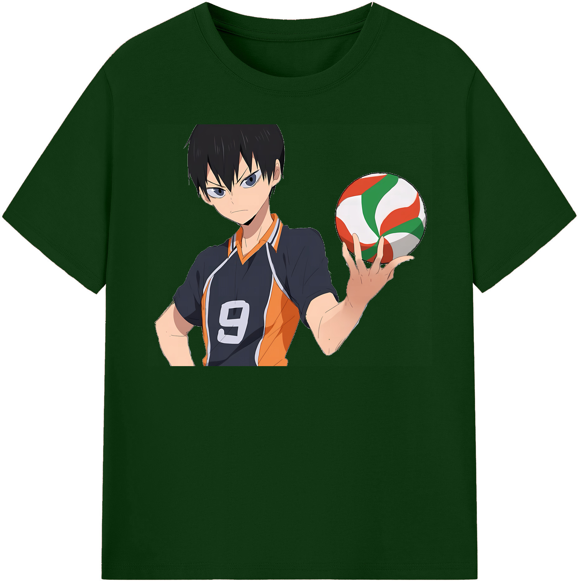 （画像用） ハイキュー!! Haikyu!! 綿100％半袖Tシャツ（フロントプリント）